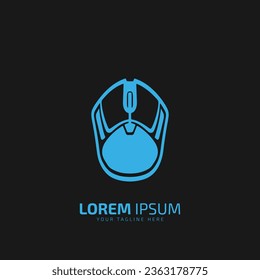 The best of Mouse icon vector, illustration logo template silhouette isolated in trendy style.