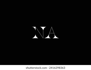 Best NA logo design and initial logo