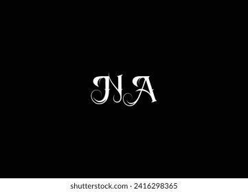 Best NA logo design and initial logo