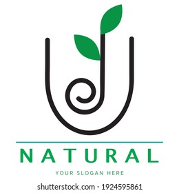 Best Natural Cosmetic Online Shop Logo Design Vector Abstract Natural Cosmetic Logo Design 