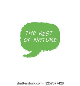 Best Nature Logo Template Design Vector, Emblem, Concept Design, Creative Symbol, Icon. Vector illustration