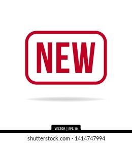 The best new label icon vector, illustration logo template in trendy style. Can be used for many purposes.
