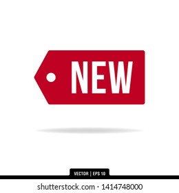 The best new label icon vector, illustration logo template in trendy style. Can be used for many purposes.
