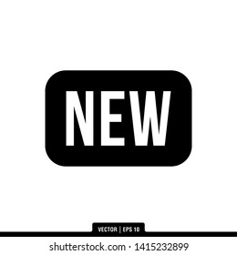 The best new label icon vector, illustration logo template in trendy style. Can be used for many purposes.
