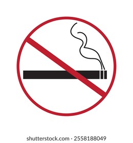 The best of No Smoking icon vector, illustration logo template in trendy style. design eps 10 