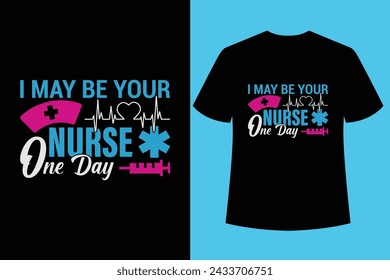 Best Nurse Typography T-shirt Design