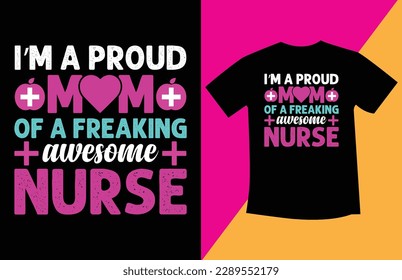 Best nursing t shirt design 