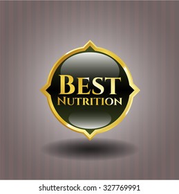 Best Nutrition golden emblem