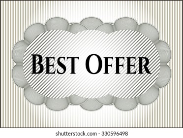 Best Offer banner