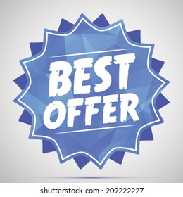 Best offer blue label