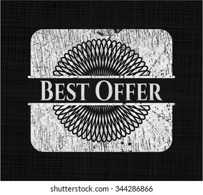 Best Offer chalk emblem