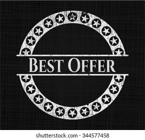 Best Offer chalk emblem