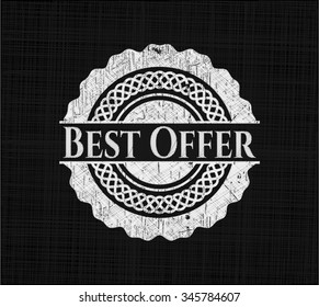Best Offer chalk emblem