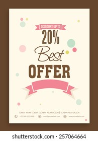 Beste Angebote Flyer, Banner oder Template Design für Ihr Unternehmen.