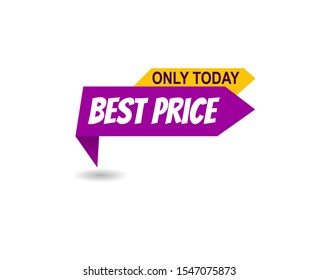 best offer price tag badge design.store discount banner card isolated vector design