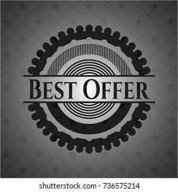 Best Offer realistic black emblem