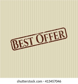 Best Offer rubber grunge seal