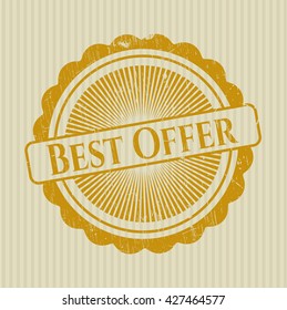 Best Offer with rubber seal texture