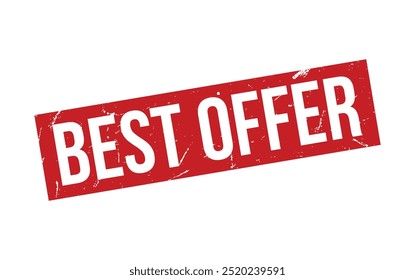 Best Offer Rubber Stamp Seal Vector