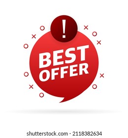 Best offer sale banner vector design. Black advertising. Mega sale.Vector background