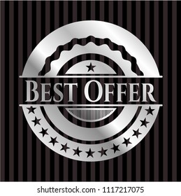 Best Offer silvery badge