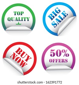 Best Offer stickers and labels