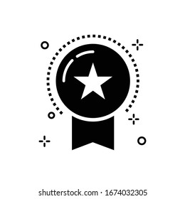 Best Offer Vector illustration. Shopping and E-commerce Glyph icon. 