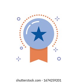 Best Offer Vector illustration. Shopping and E-commerce Flat icon. 