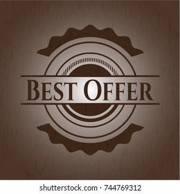 Best Offer wood emblem. Retro