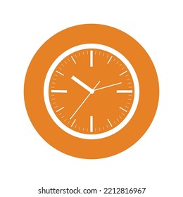Best office wall clock icon | Circle version icon |