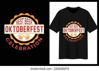 Best Oktoberfest Celebrate T-shirt Vector Design.