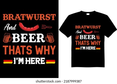 best oktoberfest t-shirt design vector