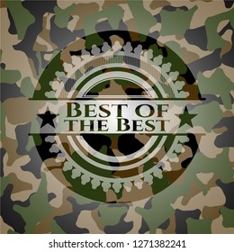 Best of the Best on camo pattern