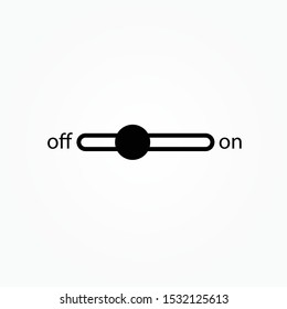 The best On Off Switch icon vector, illustration logo template in trendy style. Suitable for many purposes.