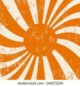 Best orange abstract grunge background. Vector illustration