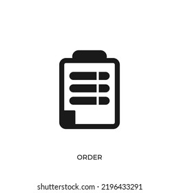 The best Order icon vector. Symbol illustration in unique trendy style. From Online Store icons theme collections. Suitable for many purpose.