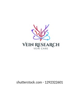 Best Original Logo And Designs Concept For Vein, Blood, Artery Health Care Science Research Lab