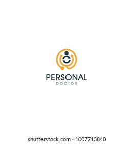 best original logo designs inspiration and concept for personal doctor account  management by sbnotion