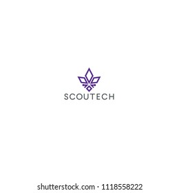 best original logo designs inspiration and concept for scout technology by sbnotion