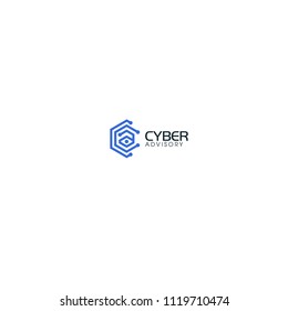 best original logo designs inspiration and concept for CYBER ADVISORY by sbnotion