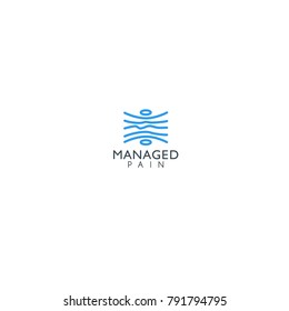 best original logo designs inspiration and concept for pain managed by sbnotion 