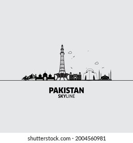 Best Pakistan Skyline 2021 (Vector File)