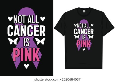 Best pancreatic cancer awareness fighting against pancreatic cancer stronger than cancer i wear purple for dad i wear purple mom typography graphics tshirt design