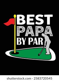 Best Papa By Par Golf Lover File.