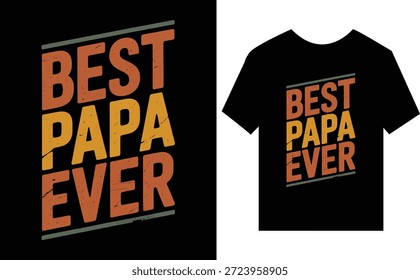 Beste Papa Ever TShirt Design