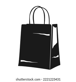 The best Paper Bag Icon vector. Symbol Illustration concept from business and finance collection. Real editable EPS file. Suitable for many purposes.