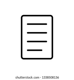 The best paper icon vector, illustration logo template in trendy style. Can be used for many purposes.
