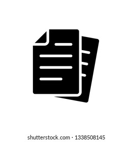 The best paper icon vector, illustration logo template in trendy style. Can be used for many purposes.
