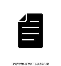 The best paper icon vector, illustration logo template in trendy style. Can be used for many purposes.
