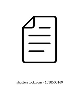 The best paper icon vector, illustration logo template in trendy style. Can be used for many purposes.
